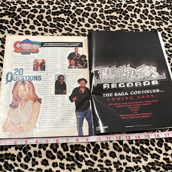 1998 VIBE Magazine RAP REIGNS SUPREME 👑 February Issue Hip Hop Rare Archive 90s - Picture 14 of 17